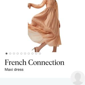 French Connection Apricot Maxi Dress - brand new with tags